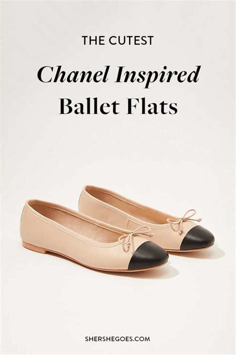 chanel formal shoes|Chanel look alike flats.